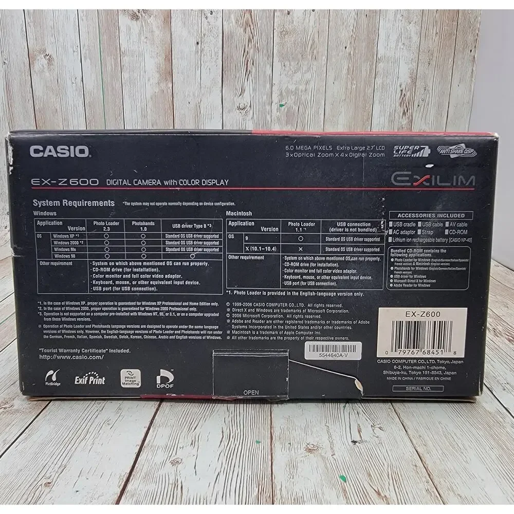 Casio digital camera